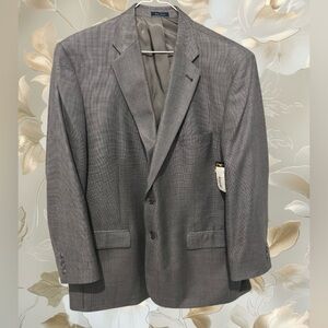 Turnbury Classic Gray Men's Blazer suit jacket 48R